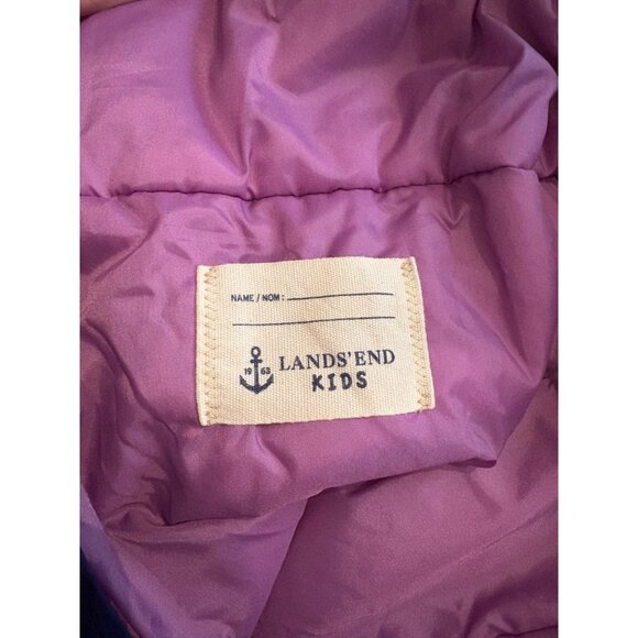 Lands’ End Kids Squall Waterproof Iron Knee Bib Snow Ski Pants Overalls Size 12 - Picture 7 of 12